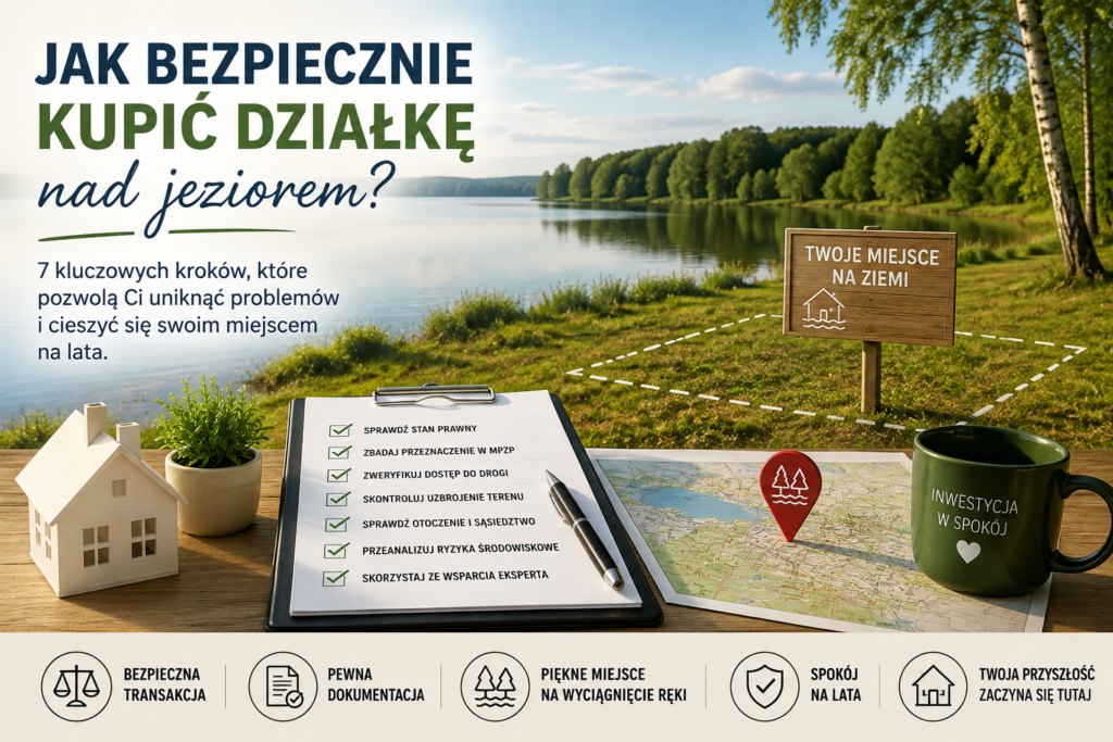 Jak bezpiecznie kupić działkę nad jeziorem? Najczęstsze pułapki na Mazurach 86feccaf 40f1 4430 9435 699428598657